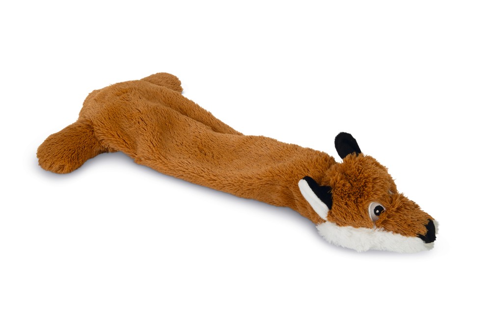 Beeztees Köpek Oyuncağı, İki Sesli, Tilki, Peluş, Kahverengi, 50cm