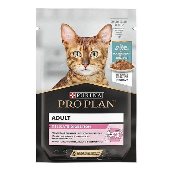 Pro Plan Pouch Okyanus Balıklı Yetişkin Kedi Konservesi 85gr