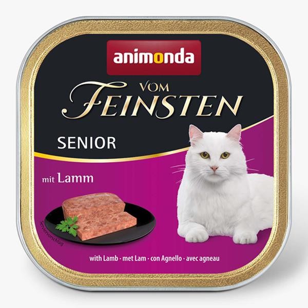 Animonda Vom Feinstein Kuzu Etli Konserve Yaşlı Kedi Maması 100gr