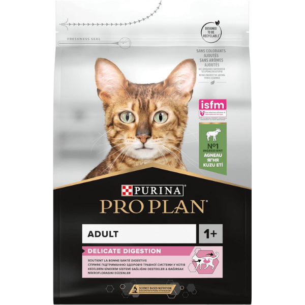 Pro Plan Adult Delicate Kuzulu Yetişkin Kedi Maması 3Kg