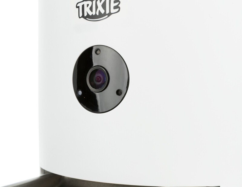 Trixie Kameralı Otomatik Mama Kabı 2,8lt 22x28x22cm Beyaz