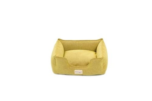 Pet Comfort Alpha  Sarı Kedi ve Köpek Yatağı S 60x50cm