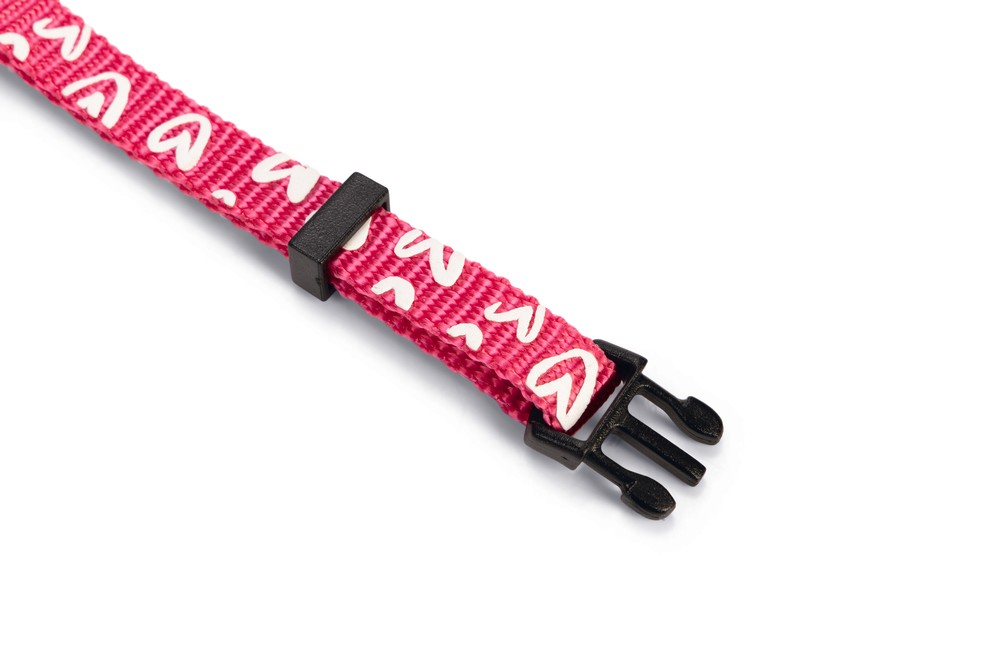 Beeztees Kedi Boyun Tasması, Zilli, Pembe, 20-30cm