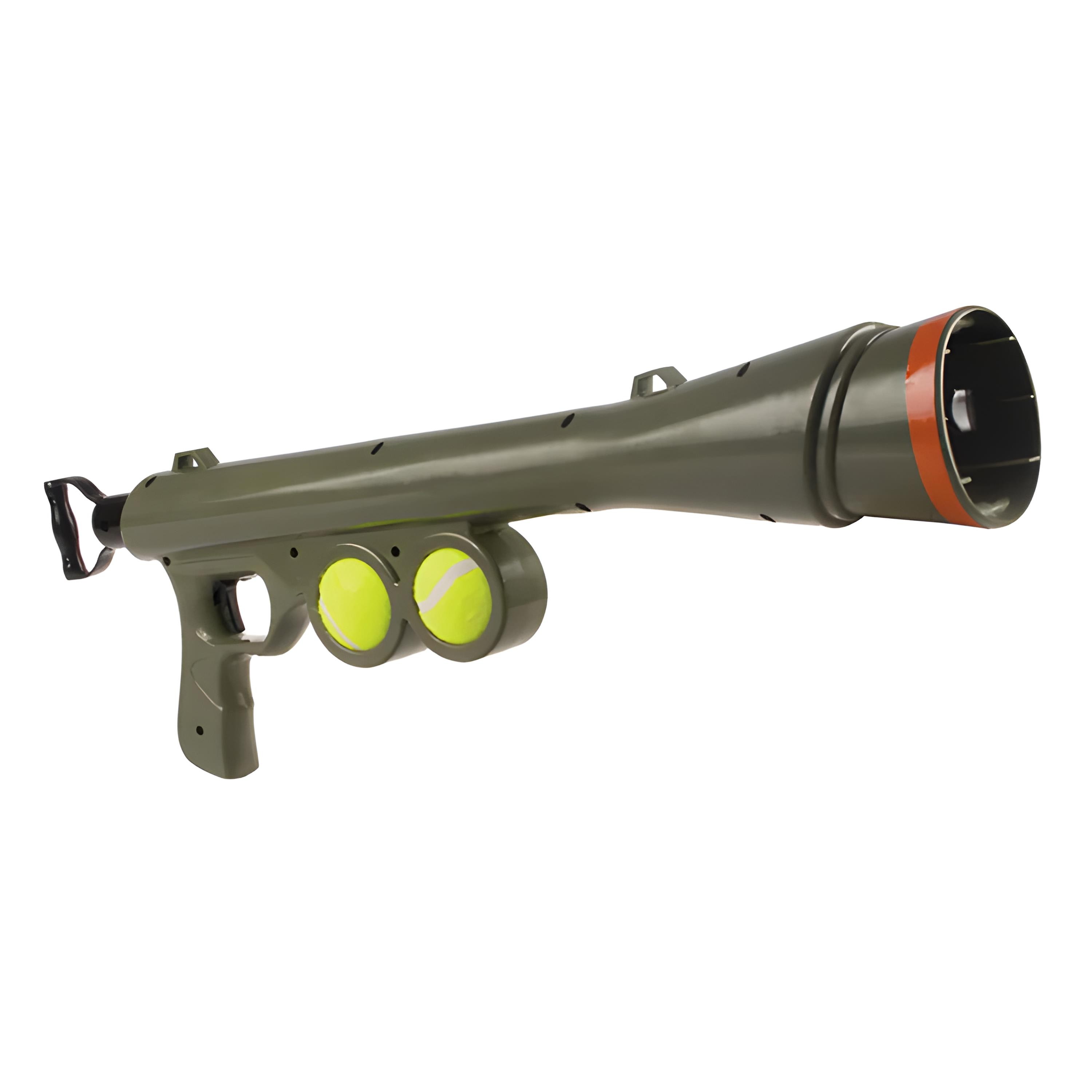 M-Pets Bazooka Top Fırlatıcı Köpek Oyuncağı 19x9,5x60cm