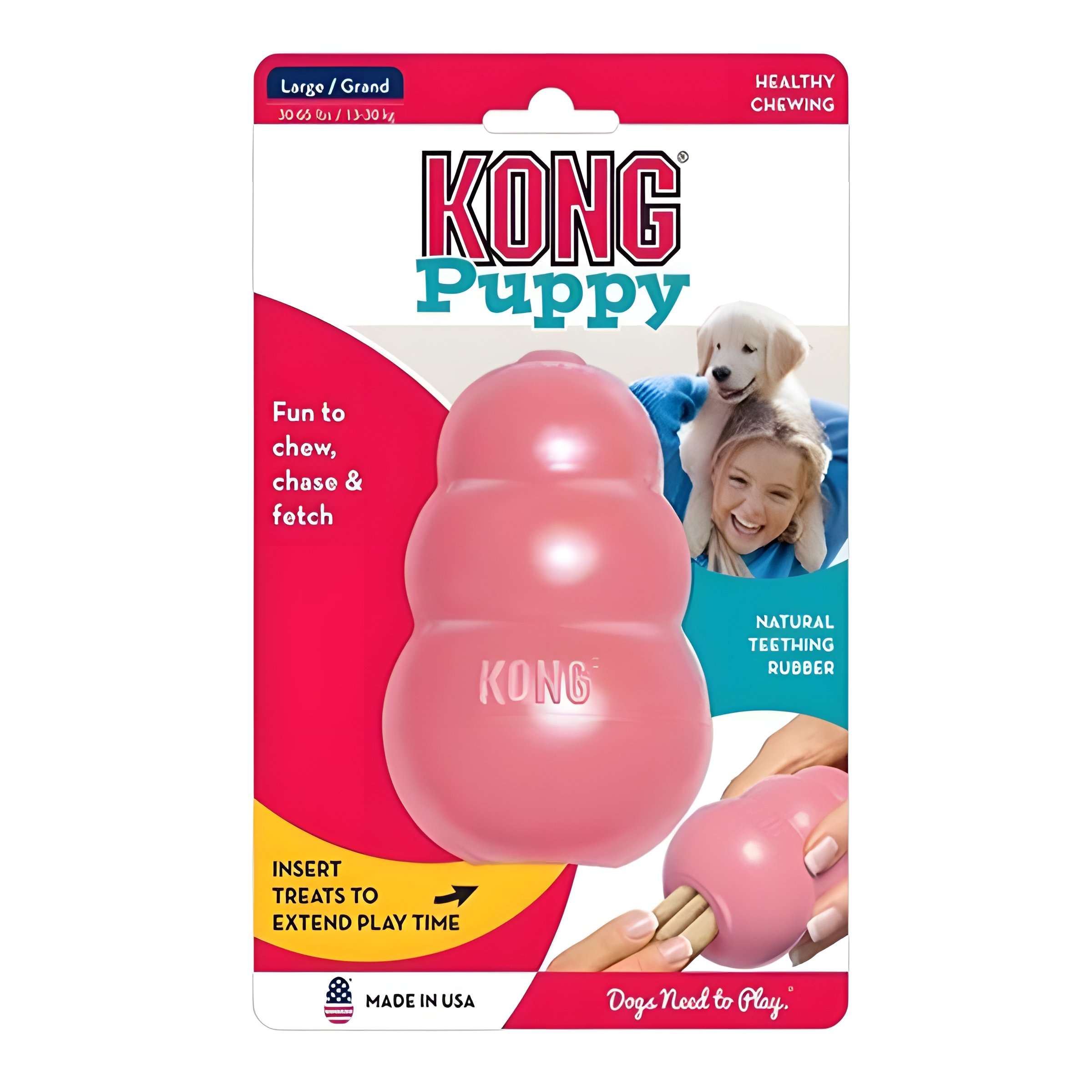Kong Puppy Küçük Irk Yavru Köpek Oyuncağı XS 6cm