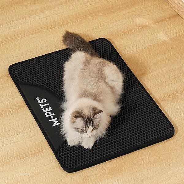 M-Pets Duplex Elekli Kedi Kumu Paspası Siyah 60x45cm