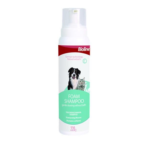 Bioline Kedi ve Köpek Köpük Şampuan 220Gr