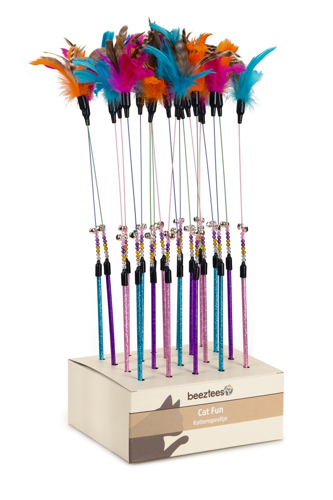 Beeztees Kedi Oltası, Ucu Tüylü-10cm, 50cm