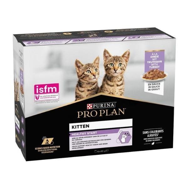 Pro Plan Pouch Hindili Yavru Kedi Konservesi 85gr 10lu Paket