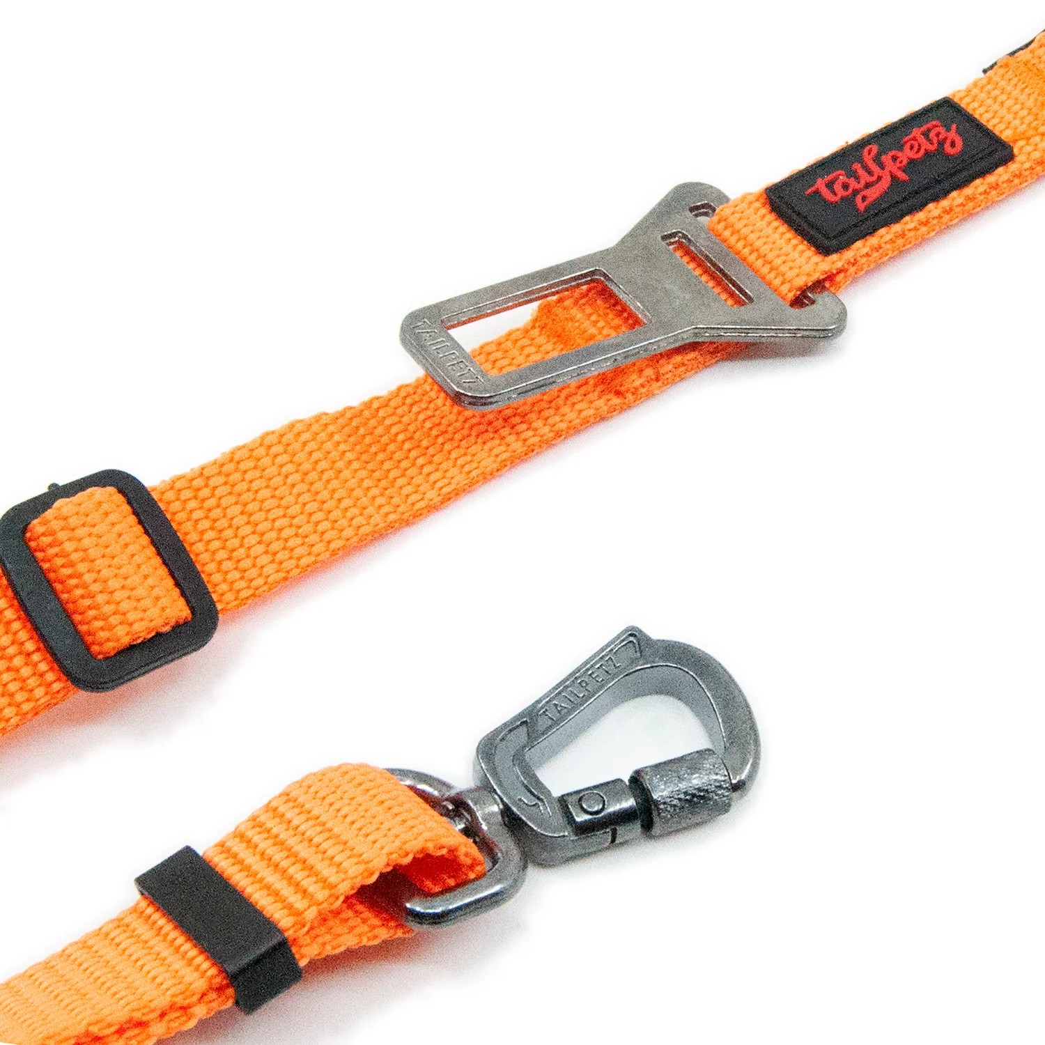 Tailpetz Travel Leash Orange Small