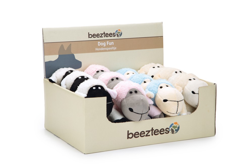 Beeztees Köpek Oyuncağı, Sesli, Koyun, Peluş, Çeşitli Renklerde, 20x15,5x11cm
