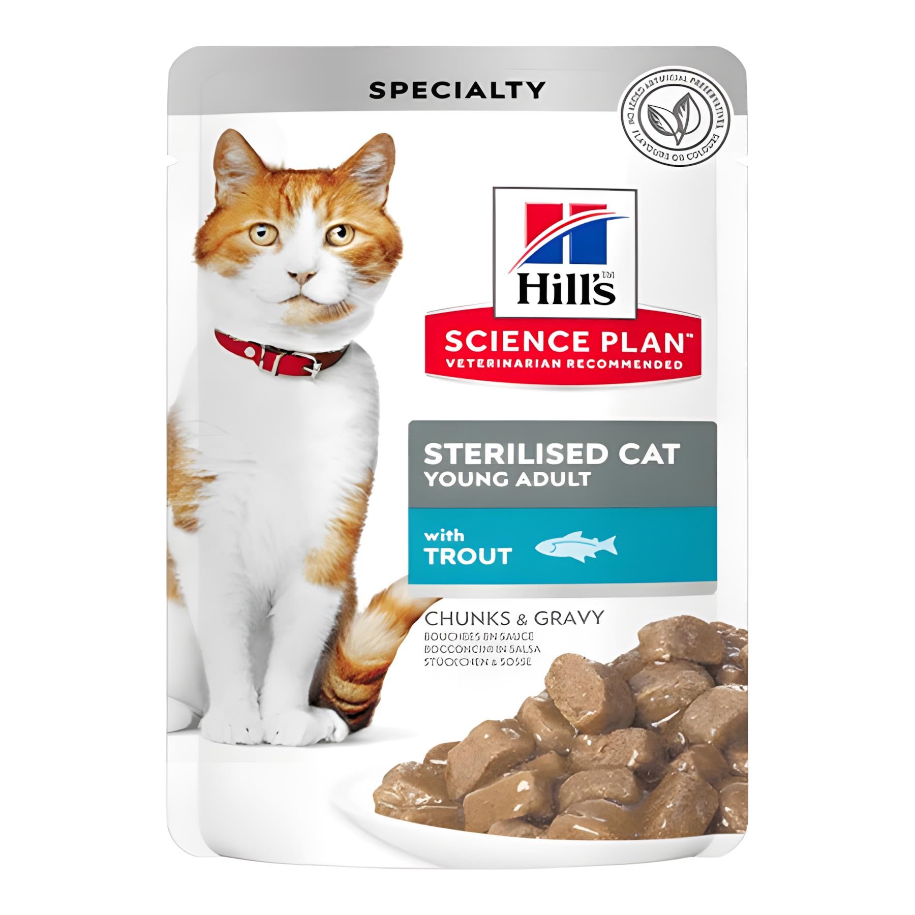 Hills Alabalıklı Pouch Kısırlaştırılmış Yetişkin Kedi Maması 85gr