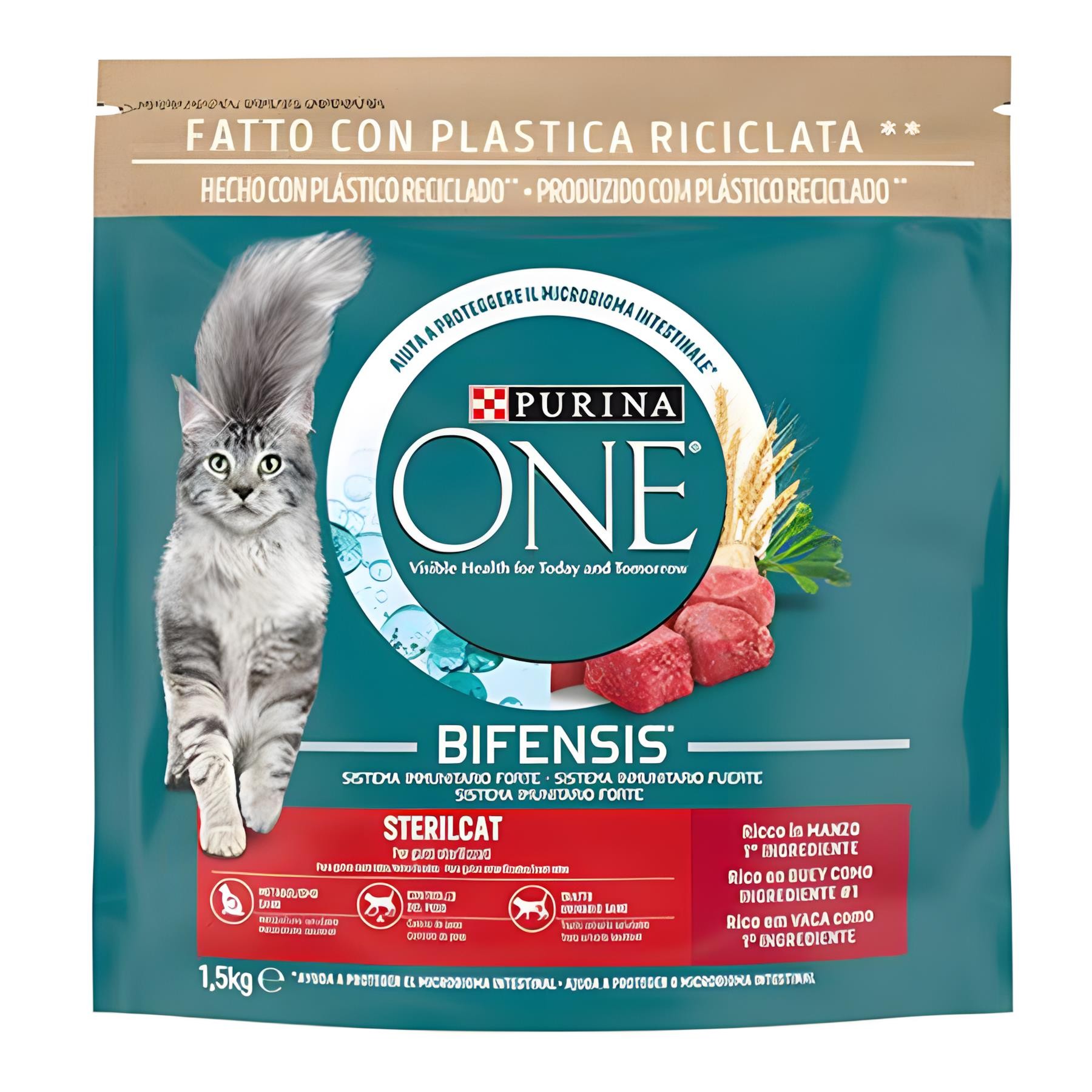 Purina One Sığır Etli Yetişkin Kedi Maması 1,5Kg