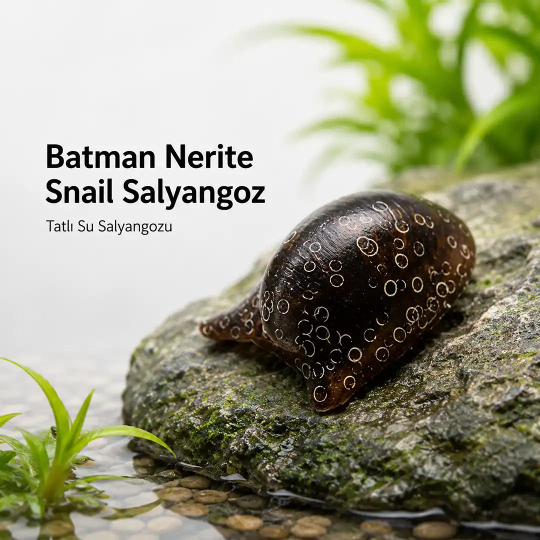 Batman Nerite Snail Salyangoz 5 Adet Straforlu Gönderim