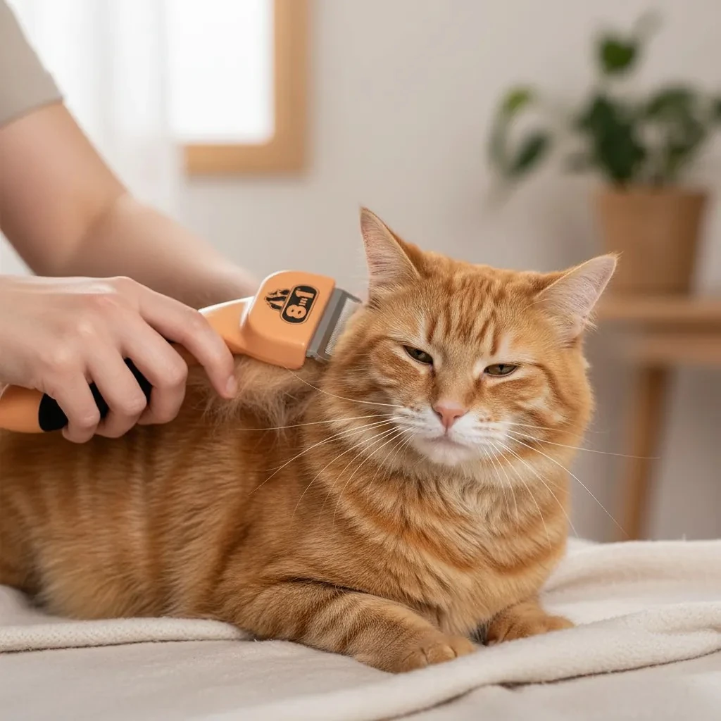 8 in 1 Perfect Coat DeShedder Kedi Tarağı S