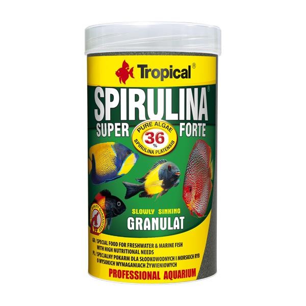 Tropical Super Spirulina Forte Granulat 250gr Kovadan Bölme