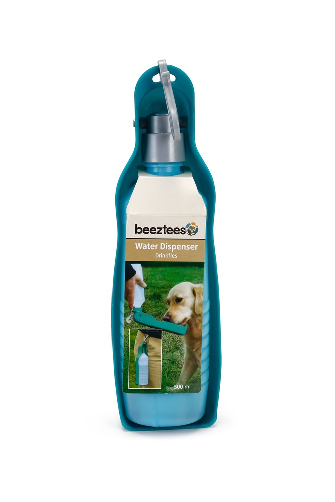 Beeztees Köpek Seyahat Su Şişesi, Mavi, 27x8x7,5cm, 500ml