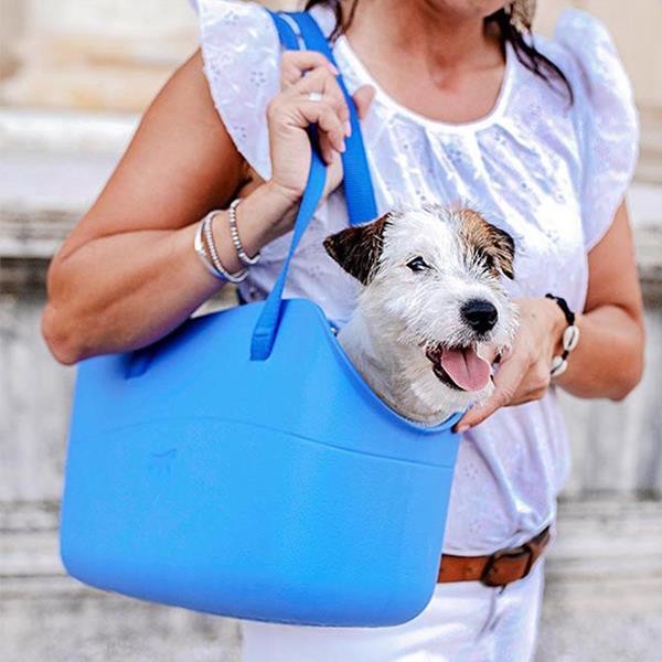 Ferplast With Me Bag Small Kedi Taşıma Çantası Mavi