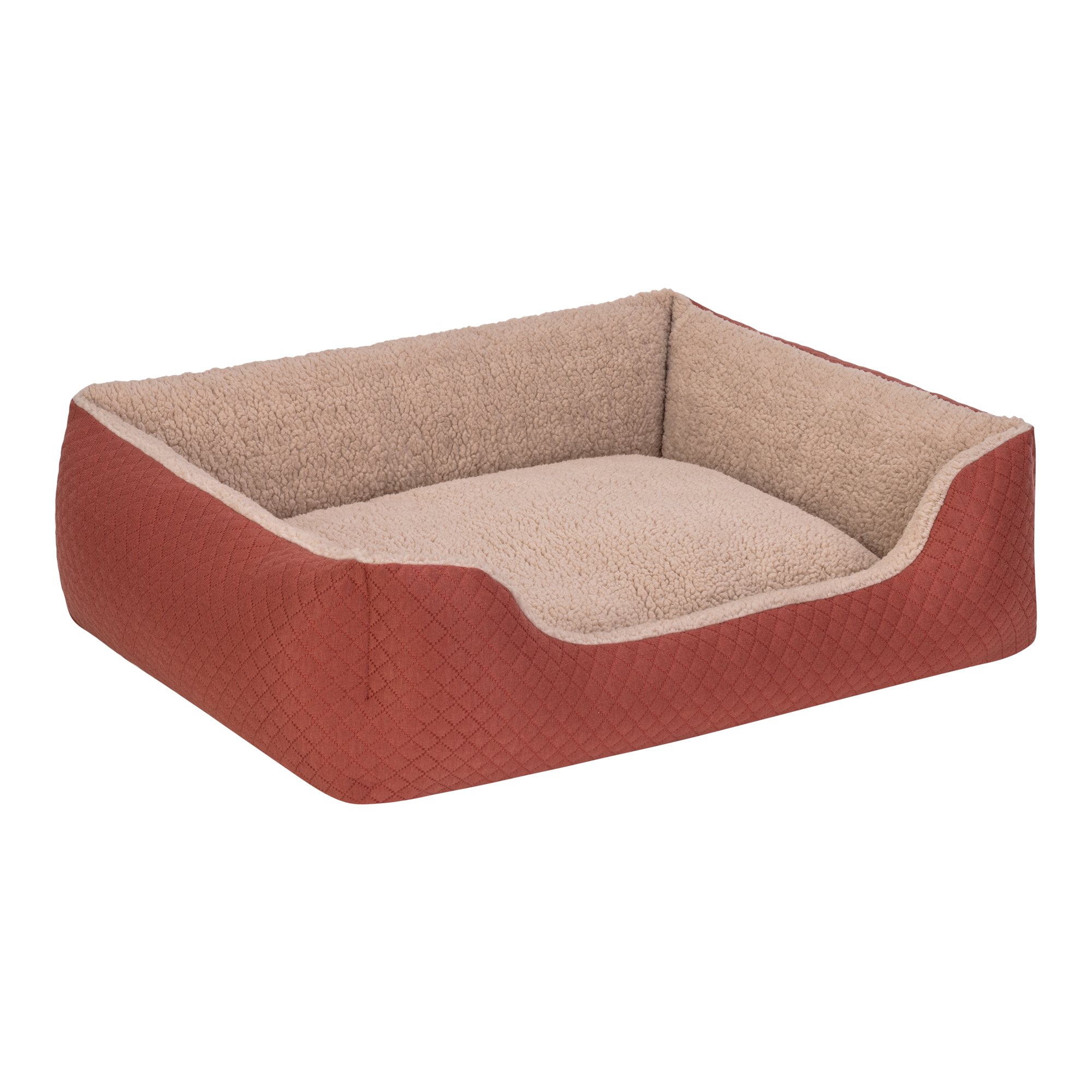 Pet Comfort Bravo Duo  Köpek Yatağı Tarçın/Bej M 75x60cm