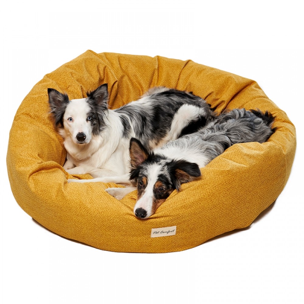 Pet Comfort Hotel  Sarı Köpek Yatağı L 100cm