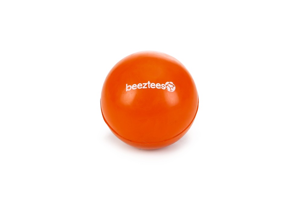 Beeztees Köpek Oyuncağı, Dolu Top, Kauçuk, Turuncu, 6,5cm