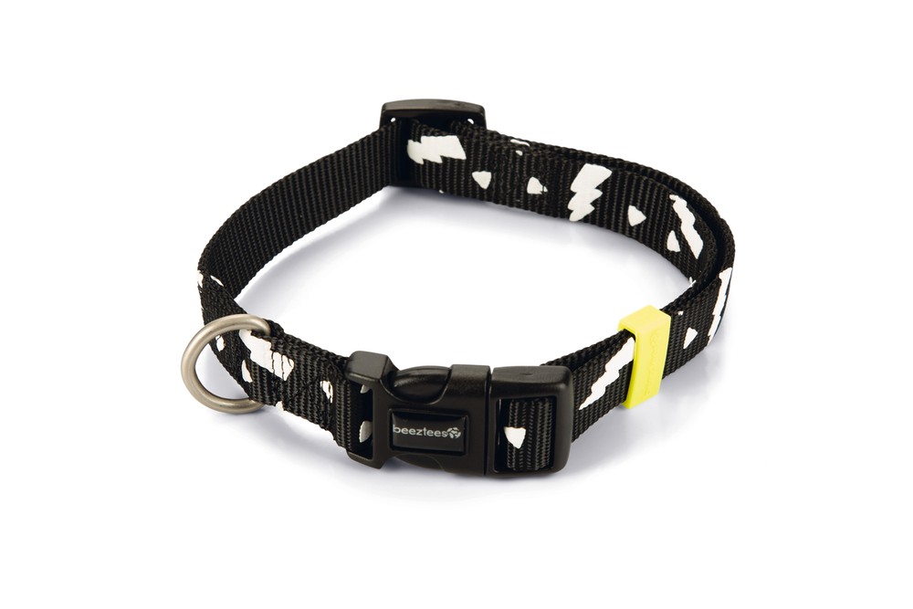 Beeztees Köpek Tasması, Siyah, 35-50cm, 20mm