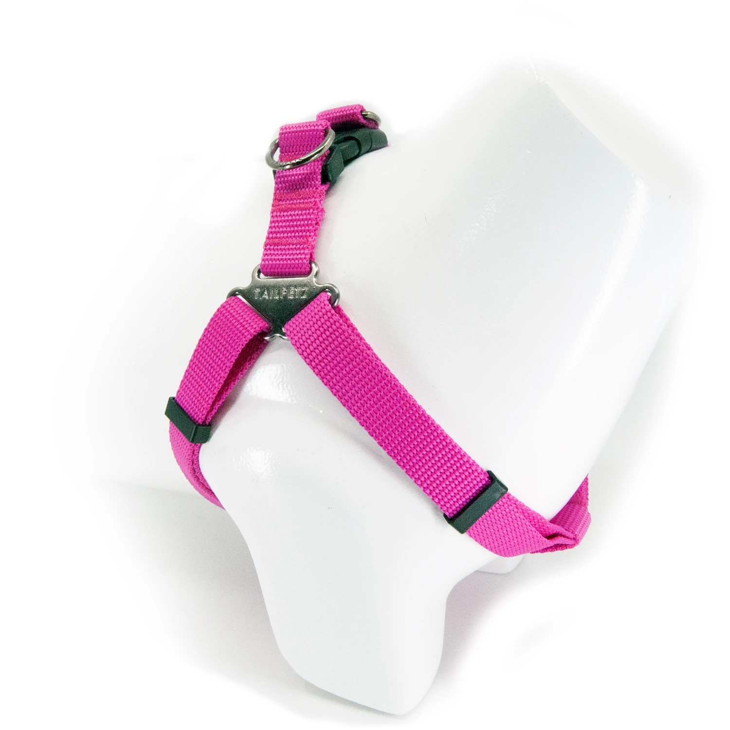 Tailpetz Step In Harness Fuchsia Large