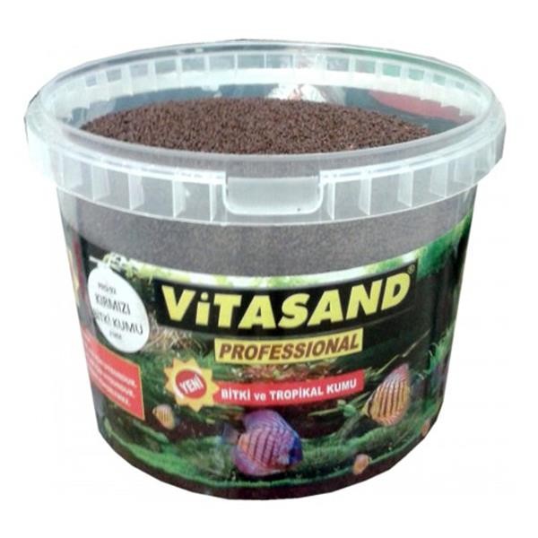 Vitasand Demir İçerikli Kırmızı Bitki Kumu 1-2mm 20 Kg