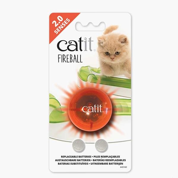 Catit Senses 2.0 Fireball Işıklı Kedi Oyun Topu