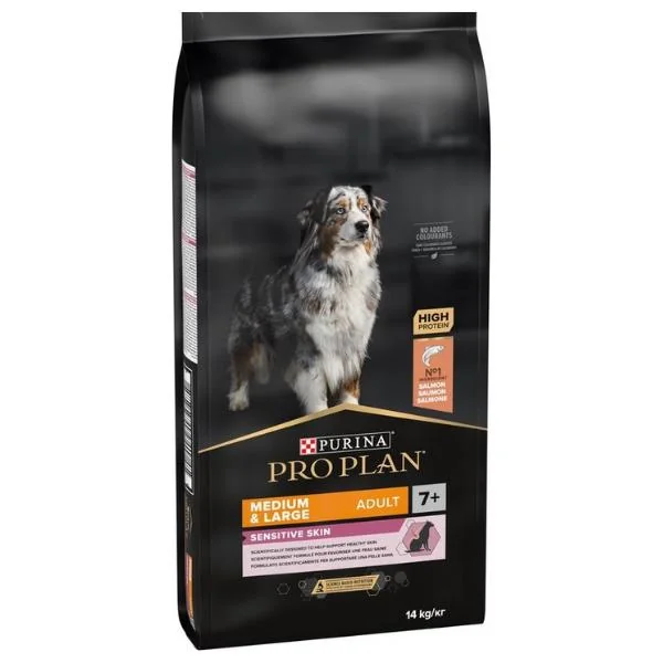 Pro Plan Medium Large 7+ Somonlu Yaşlı Köpek Maması 14Kg