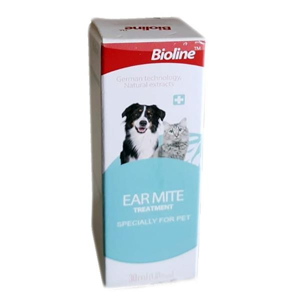 Bioline Kedi ve Köpek Kulak Temizleme Yağı 30ml
