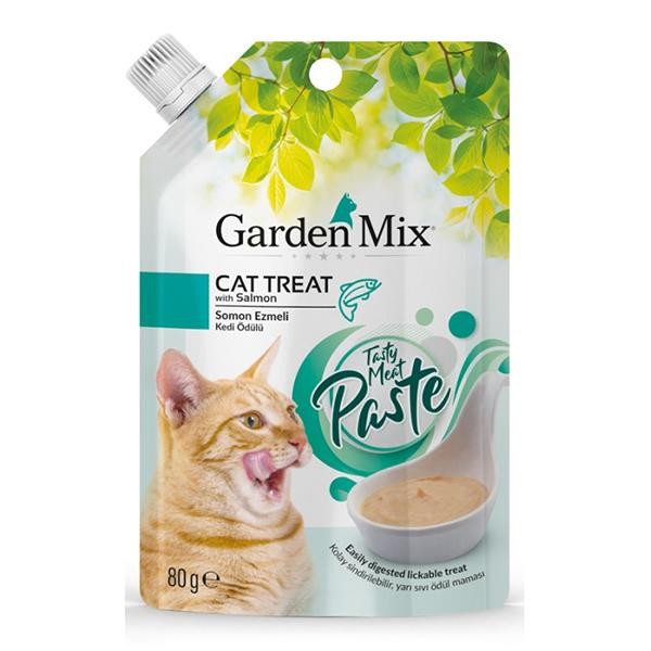 Gardenmix Somon Balıklı Sıvı Kedi Ödülü 80gr