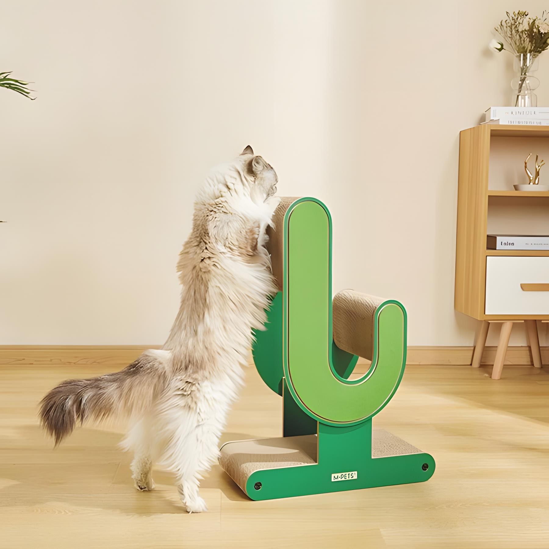 M-Pets Cactus Texas Karton Kedi Tırmalaması 44x23x58Cm