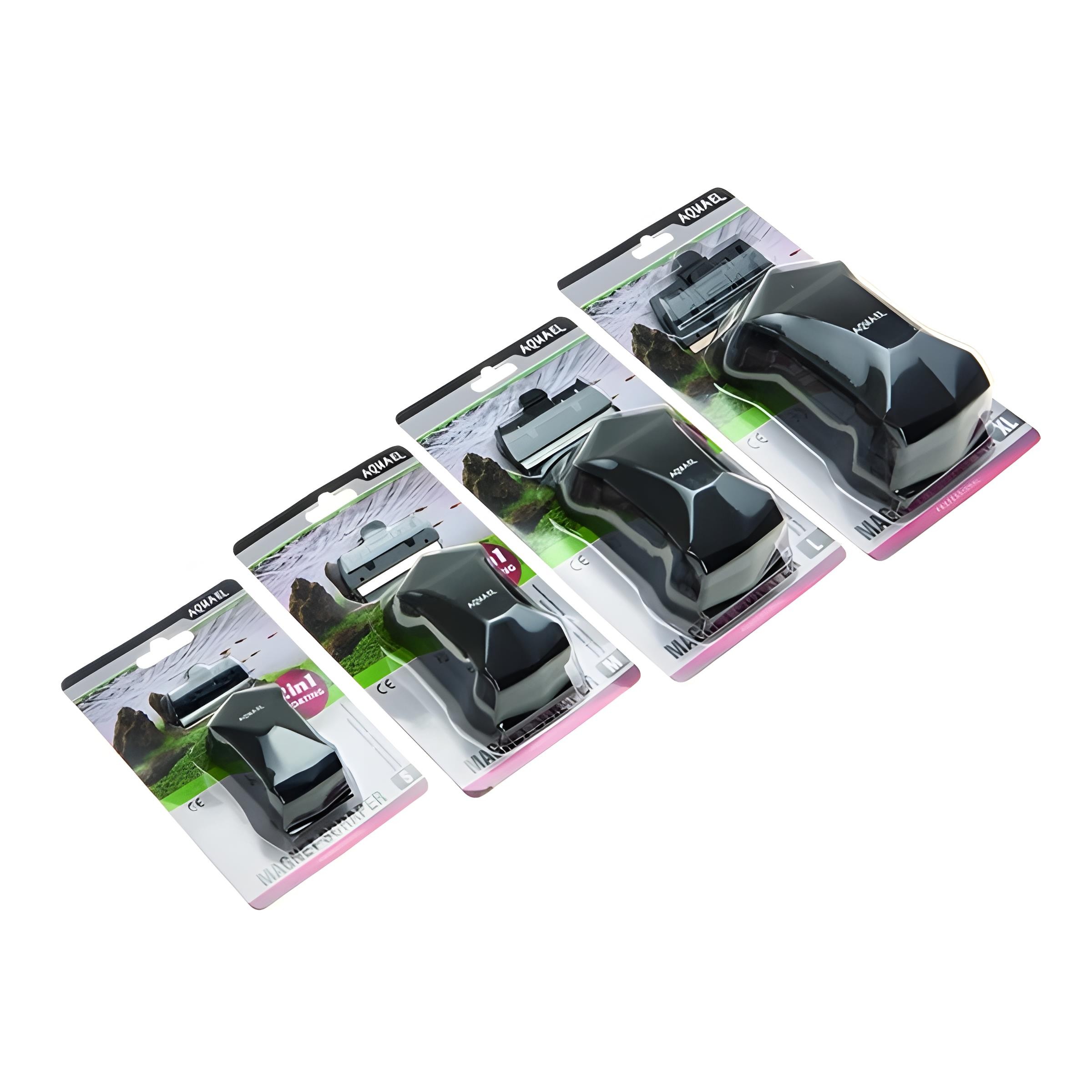 Aquael 2in1 Mıknatıslı Kazıyıcılı Cam Sileceği L 10mm