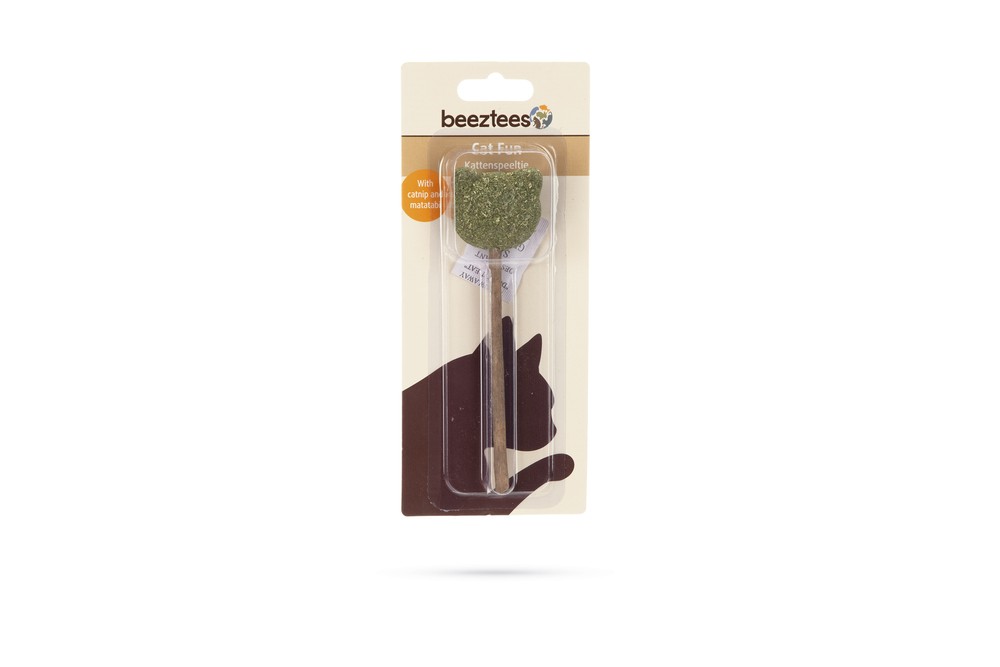 Beeztees Kedi Oyuncağı, Matatabi Çubuğu Ucunda Kediotu, 13x4x1,5cm