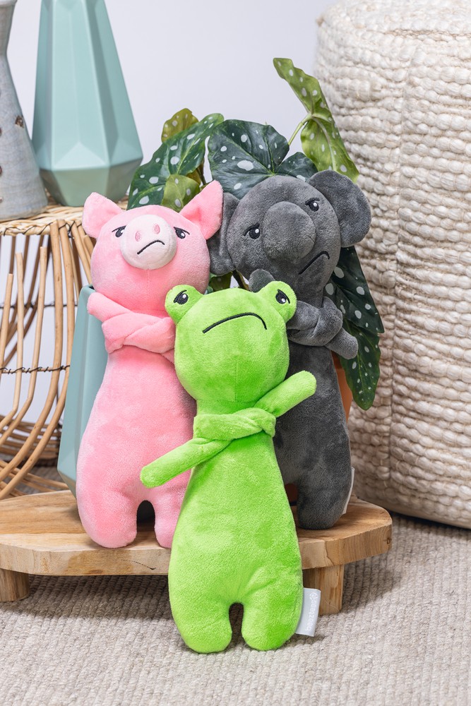 Beeztees Köpek Oyuncağı, Domuz, Peluş, Pembe, 31x11,5x8,5cm