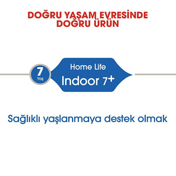 Royal Canin Home Indoor 7+ Yaşlı Kedi Maması 1,5Kg