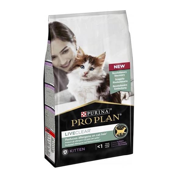 Pro Plan LiveClear Hindili Yavru Kedi Maması 1,4Kg