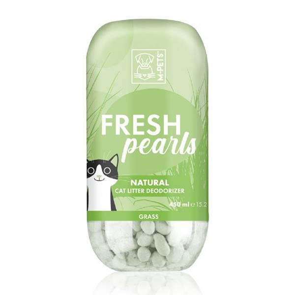M-Pets Fresh Pearls Çim Kokulu Kedi Kumu Deodorantı 450ml
