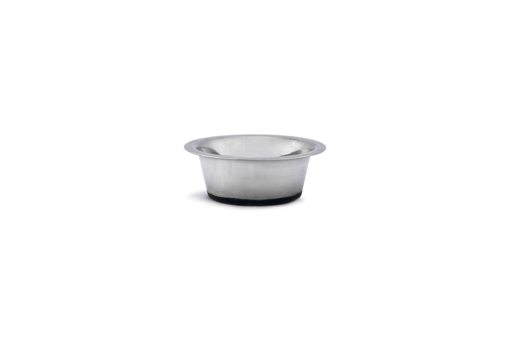 Beeztees Köpek Mama Su Kabı, Kaymaz Tabanlı, Paslanmaz Çelik, 13cm, 450ml