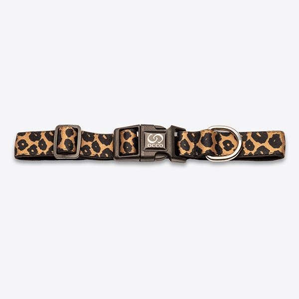 Occo Sienna Leopard Köpek Boyun Tasması S