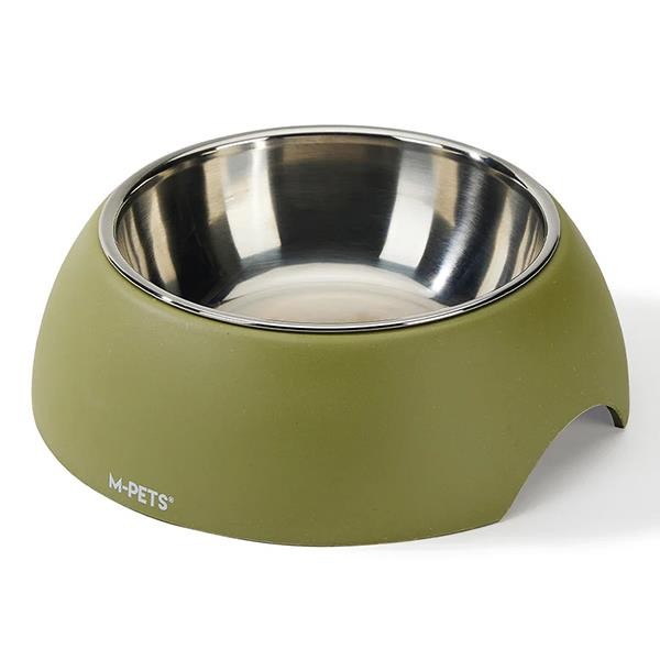 M-Pets Eco Bamboo Mama Kabı 350ml Olive