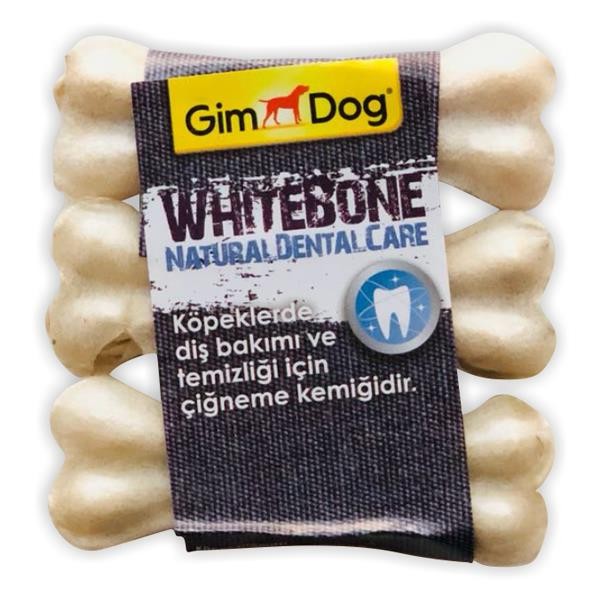 Gimdog Mordimi Press Kemik 9 cm 3lü Beyaz
