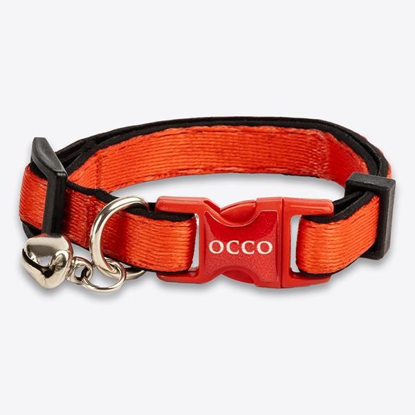 Occo Red Wine Safety Kedi Boyun Tasması