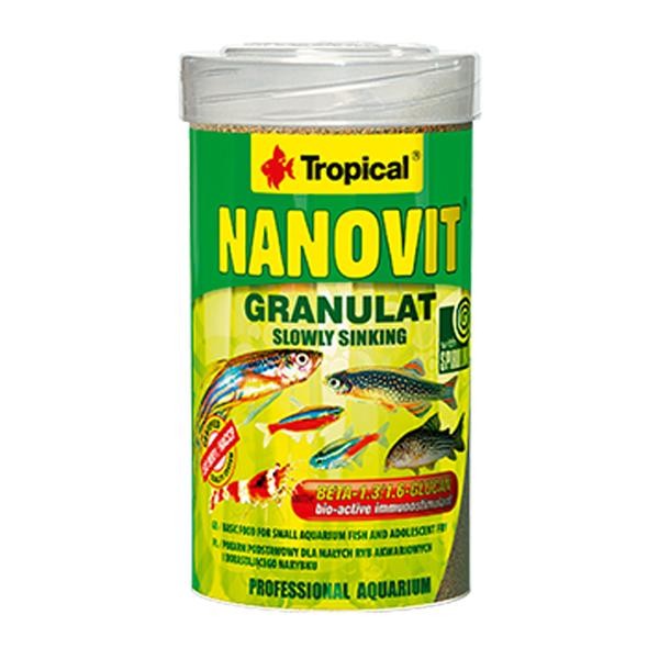 Tropical Nanovit Granulat 100gr Kovadan Bölme