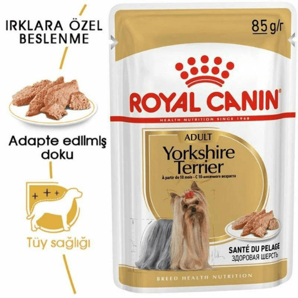 Royal Canin Adult Yorkshire Terrier Yetişkin Köpek Pouch Maması 85gr