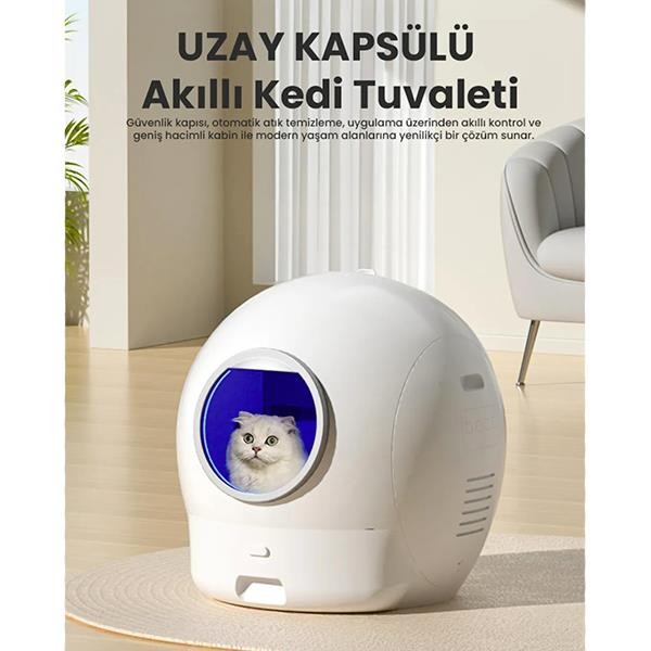 Electron WA001 Otomatik Akıllı Kedi Tuvaleti