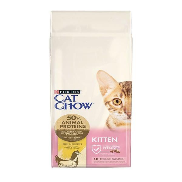 Cat Chow Kitten Tavuklu Yavru Kedi Maması Paketten Bölme 1 Kg