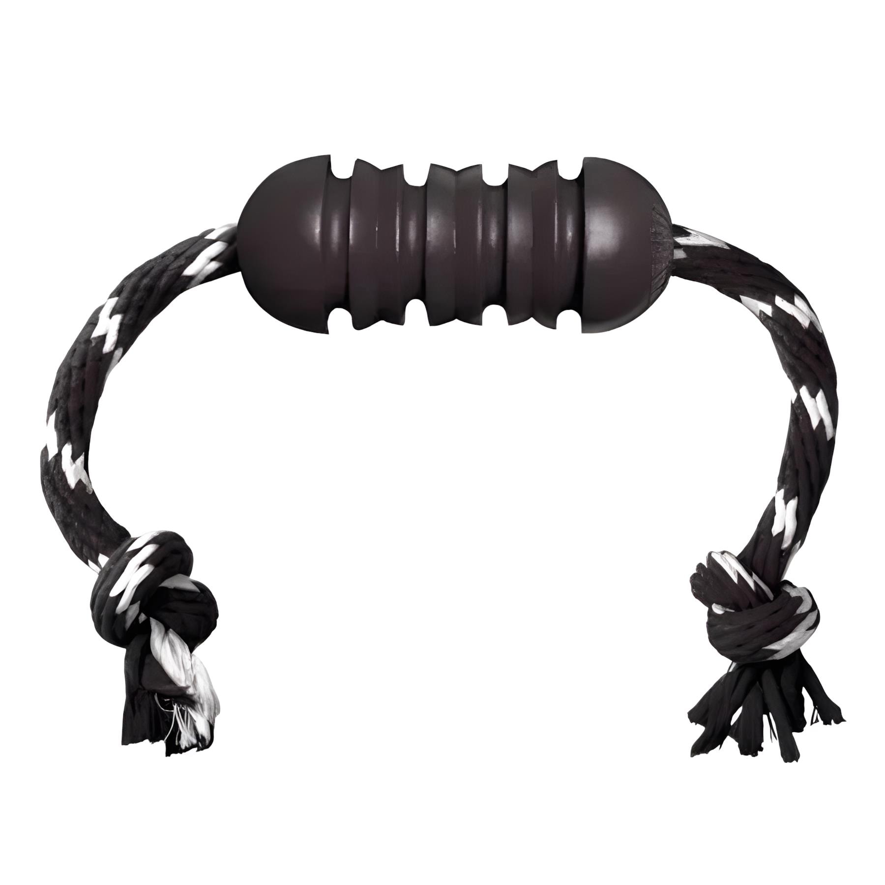 Kong Extreme Dental Diş Temizliği için İp Sallantılı Ultra Sert Köpek Oyuncağı M
