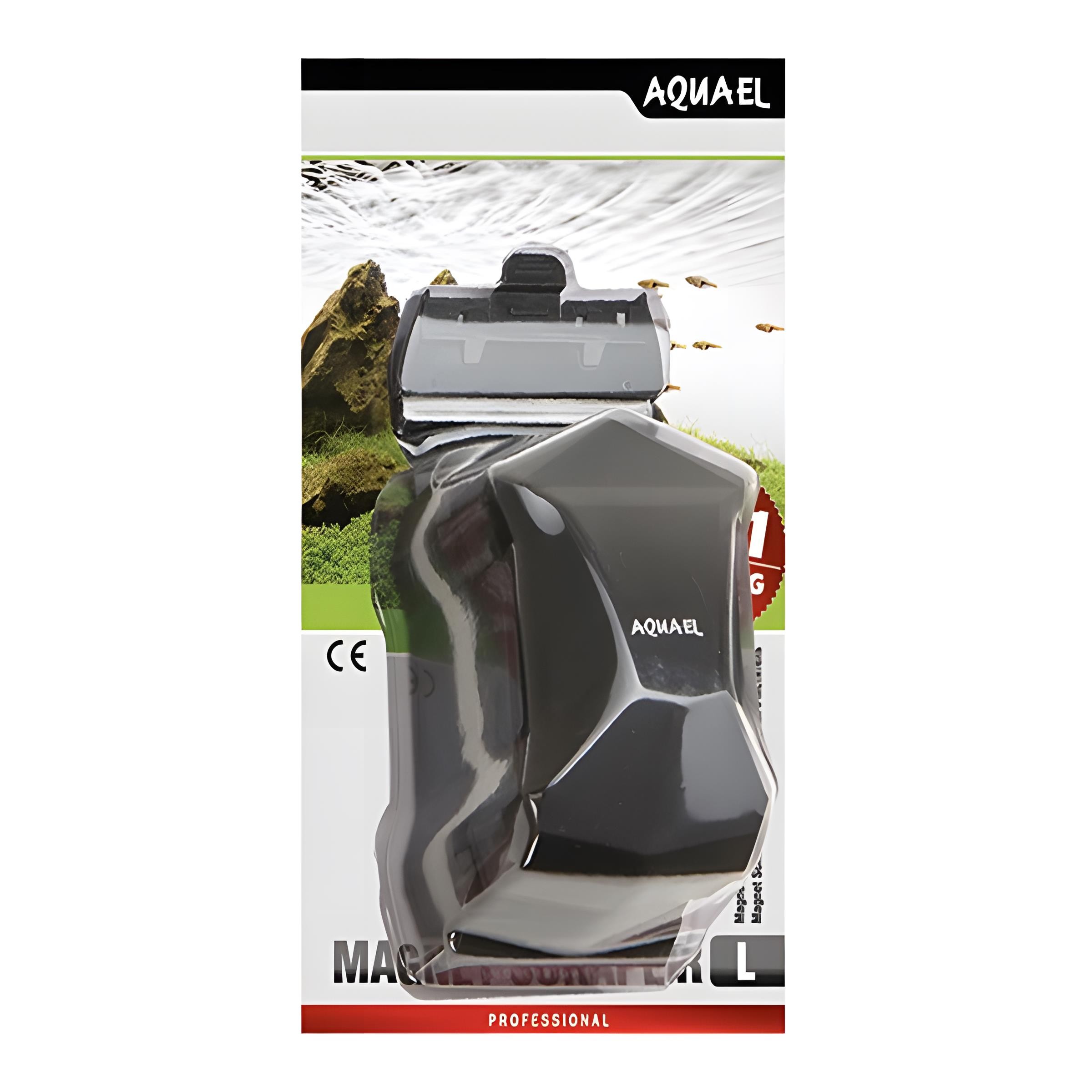 Aquael 2in1 Mıknatıslı Kazıyıcılı Cam Sileceği L 10mm